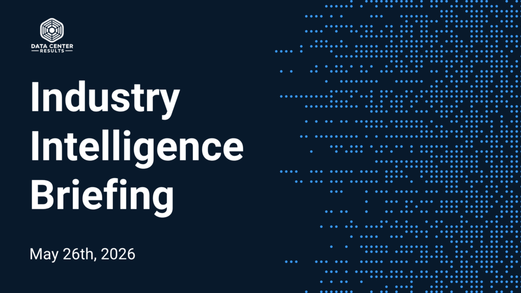 Intelligence Briefing - May 26th
